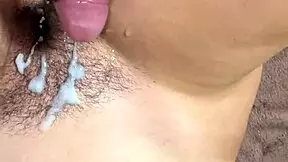 Hairy Girl Fucked Hard In Pov Doggy & Ends With Close Up Cumshot On Pussy