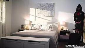 milf stewardess seduces stranger for quickie