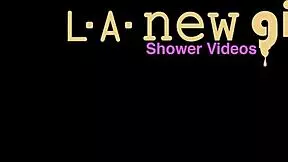 cute teen 18+ model enjoys a sensual bath