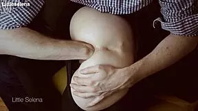 deep anal fisting in black dress