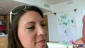 Young amateur milf can suck it