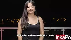 Petite peruvian gabig ass shares her first anal experience with stepdad 😏