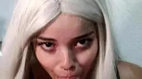 Forbidden Spell: Wellington Loses Control In Intense Blowjob, Cums In Witch's Mouth