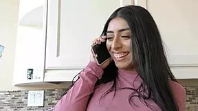 Sexy Brunette Violet Gets A Hardcore Fucking In Black Tights