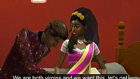 did you see that indian bride having first night sex after wedding?