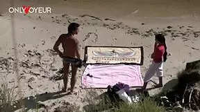 Beach Voyeur Risky Sex On Public River Coast