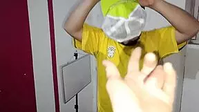 I hired a street painter for a drawing, but he got excited and we ended up together.