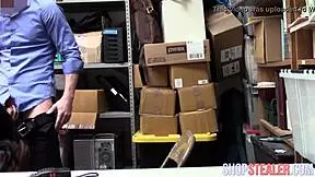 nice tits criminal gives blowjob and fucks