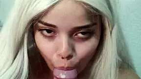 Forbidden Spell: Wellington Loses Control In Intense Blowjob, Cums In Witch's Mouth