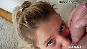 This hard body hot blonde amateur is fucking at home.