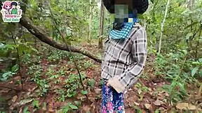 Thai Teen Babe Gets Horny In Forest And Fucks Roughly