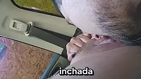 Naughty App Driver Waits For Young Married Man In Parking Lot