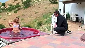 alice bell, crazy teen, gets fucked outside