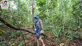 Thai Teen Babe Gets Horny In Forest And Fucks Roughly