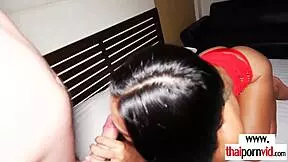 Neung's Gentle Encounter With Big White Cock