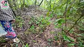 Thai Teen Babe Gets Horny In Forest And Fucks Roughly