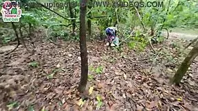 Thai Teen Babe Gets Horny In Forest And Fucks Roughly