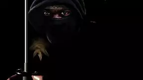 Black Men Piss on Big-Titted Teen in Gangbang Double Penetration