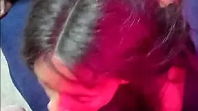 Petite black teen sucks grandpa cock doggystyle