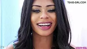 beautiful model with ebony skin tone talks about her first modeling experience