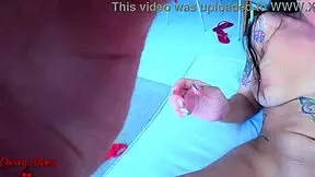 Pov morning with best friends scissoring, licking, and fingering after breakfast - cherry adams & stellar blue full video