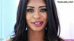 beautiful model with ebony skin tone talks about her first modeling experience