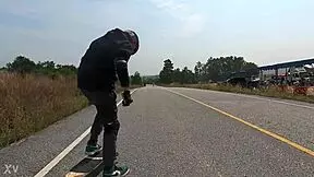 My First Raw Run Video In Thailand