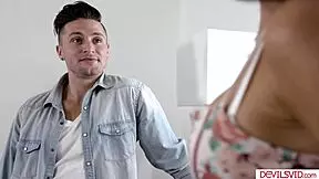 STEPMOM GETS HER ASS FUCKED HARD BY HER STEPSON'S BIG COCK!!