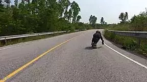 My First Raw Run Video In Thailand