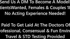 i got creampied while aria nicole was doing my ultrasound pov, it was so messy and hot