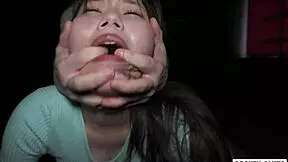 asian teen craving cock tries rough threesome with two guys