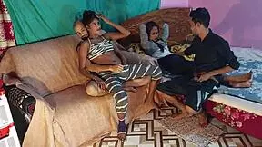 Foursome Interracial Party with Desi Girls and Boyfriends