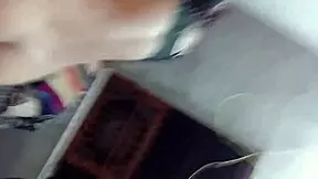 Indian Hot Girl Janvibhabhi Bounces Ass On Step Brother