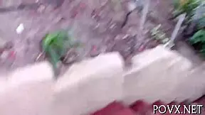 legal teen couples getting rough in pov