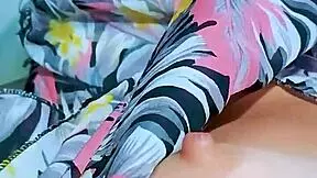 pretty girl fingering pink pussy in the office bathroom?