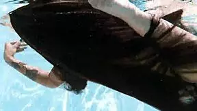 Super Hot Skinny Hungarian Babe Lana Swimming