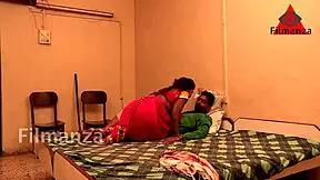 Bhabhi goes wild with young Indian man in Hindi film