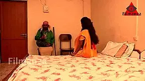 Bhabhi goes wild with young Indian man in Hindi film