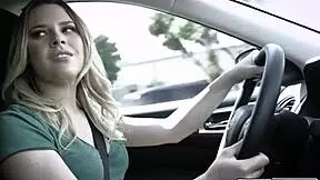 Driving instructor fucks teen outdoors?