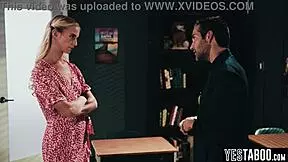 tiny blonde teen student let janitor rail her hairy cunt in class