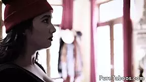 I feel so horny pounding this adorable stepteen in a wild threeway.