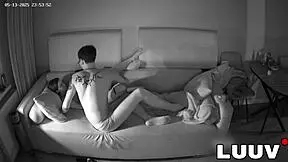 Luuv first pussy licking scene on home webcam.