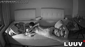 Luuv first pussy licking scene on home webcam.