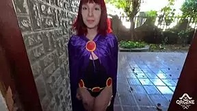 Redhead babe ravena ruiva performs in a scene with tura for free.