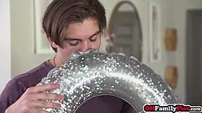 Stepbro stuck cock in stepsisters little 18+ wet donut in front of my best friends theodora day and wet teen 18+ leana lovings