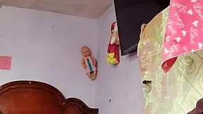 Rich Cumshot Alone In Step Mother-In-Law's Room