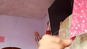 Rich Cumshot Alone In Step Mother-In-Law's Room