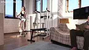 What a happy day for that old man's fat cock!