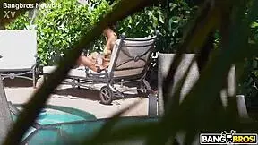 ameena rewards her helpful neighbor with a special gift at home.