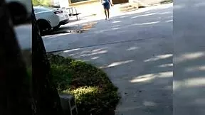 Big ass and big tits teen shows off.